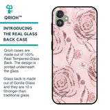 Shimmer Roses Glass case for Samsung Galaxy F14 5G