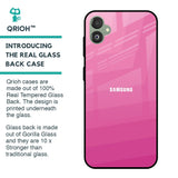 Pink Ribbon Caddy Glass Case for Samsung Galaxy F14 5G