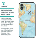 Fly Around The World Glass Case for Samsung Galaxy F14 5G