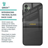 Grey Metallic Glass Case For Samsung Galaxy F14 5G