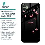Fly Butterfly Glass Case for Samsung Galaxy F14 5G