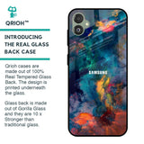 Colored Storm Glass Case for Samsung Galaxy F14 5G