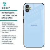Pastel Sky Blue Glass Case for Samsung Galaxy F14 5G