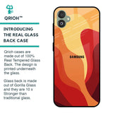 Magma Color Pattern Glass Case for Samsung Galaxy F14 5G