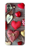 Valentine Hearts Samsung Galaxy F14 5G Back Cover