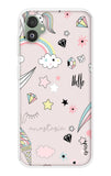 Unicorn Doodle Samsung Galaxy F14 5G Back Cover