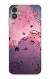 Space Doodles Art Samsung Galaxy F14 5G Back Cover
