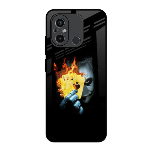 AAA Joker Redmi 12C Glass Back Cover Online