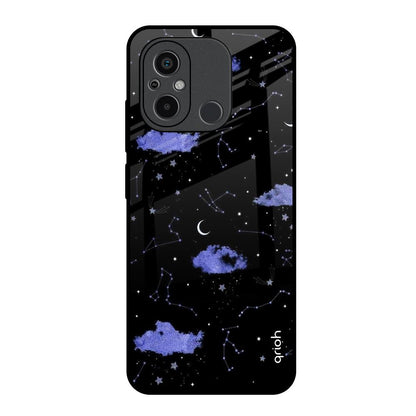 Constellations Redmi 12C Glass Back Cover Online