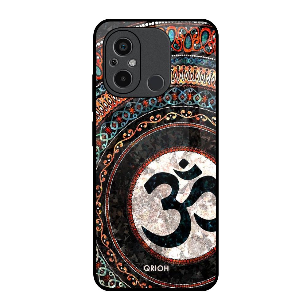 Worship Redmi 12C Glass Back Cover Online