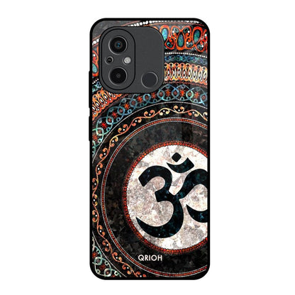 Worship Redmi 12C Glass Back Cover Online