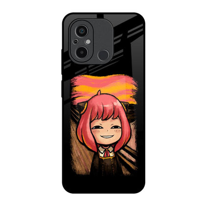 Spy X Family Redmi 12C Glass Back Cover Online