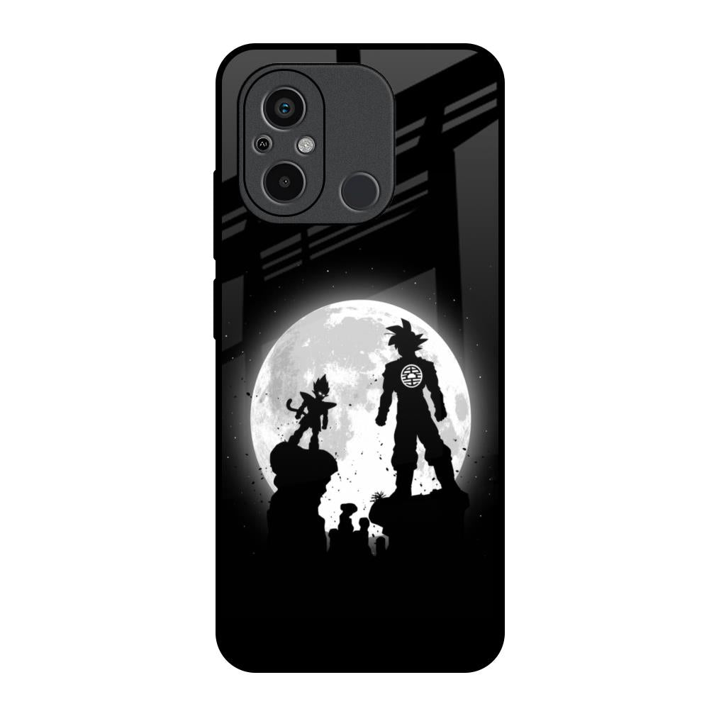 True Saiyans Redmi 12C Glass Back Cover Online