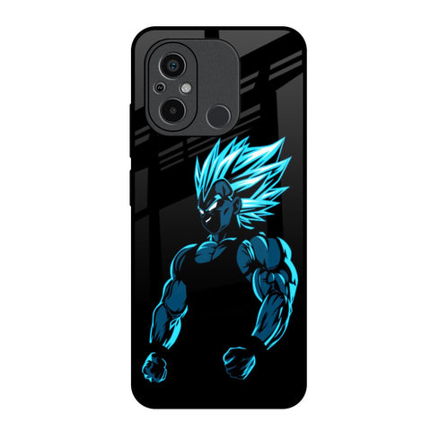 Pumped Up Anime Redmi 12C Glass Back Cover Online