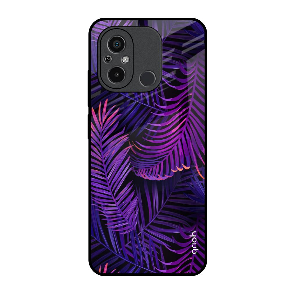 Plush Nature Redmi 12C Glass Back Cover Online
