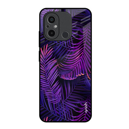 Plush Nature Redmi 12C Glass Back Cover Online