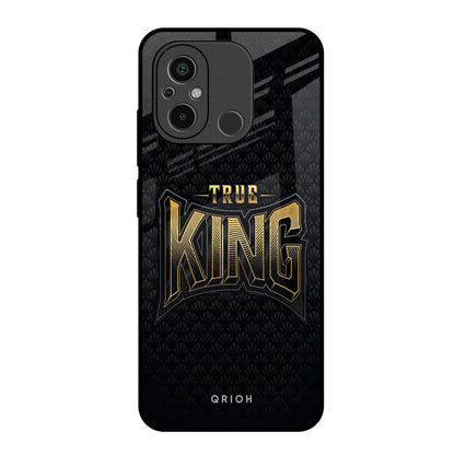 True King Redmi 12C Glass Back Cover Online