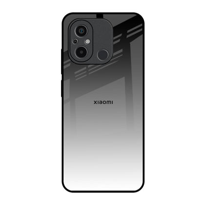 Zebra Gradient Redmi 12C Glass Back Cover Online