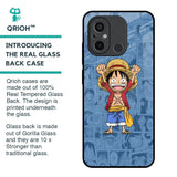 Chubby Anime Glass Case for Redmi 12C