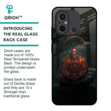 Lord Hanuman Animated Glass Case for Redmi 12C