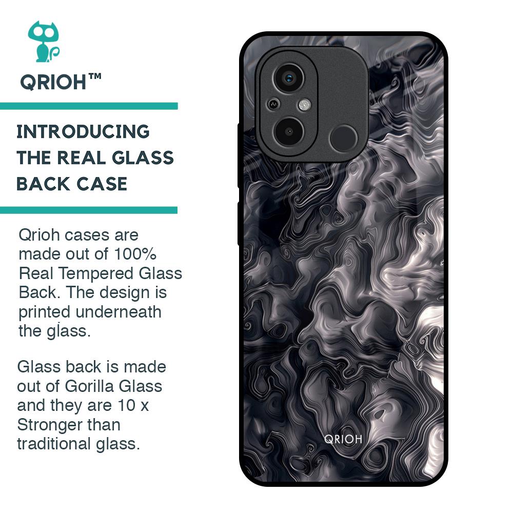 Cryptic Smoke Glass Case for Redmi 12C
