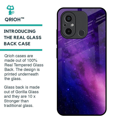 Stars Life Glass Case For Redmi 12C