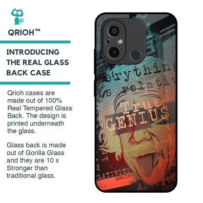 True Genius Glass Case for Redmi 12C