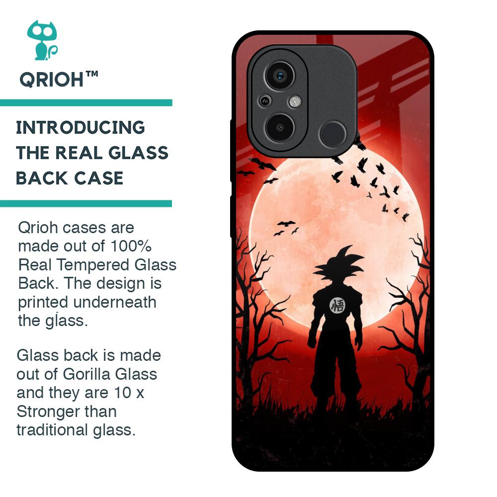 Winter Forest Glass Case for Redmi 12C