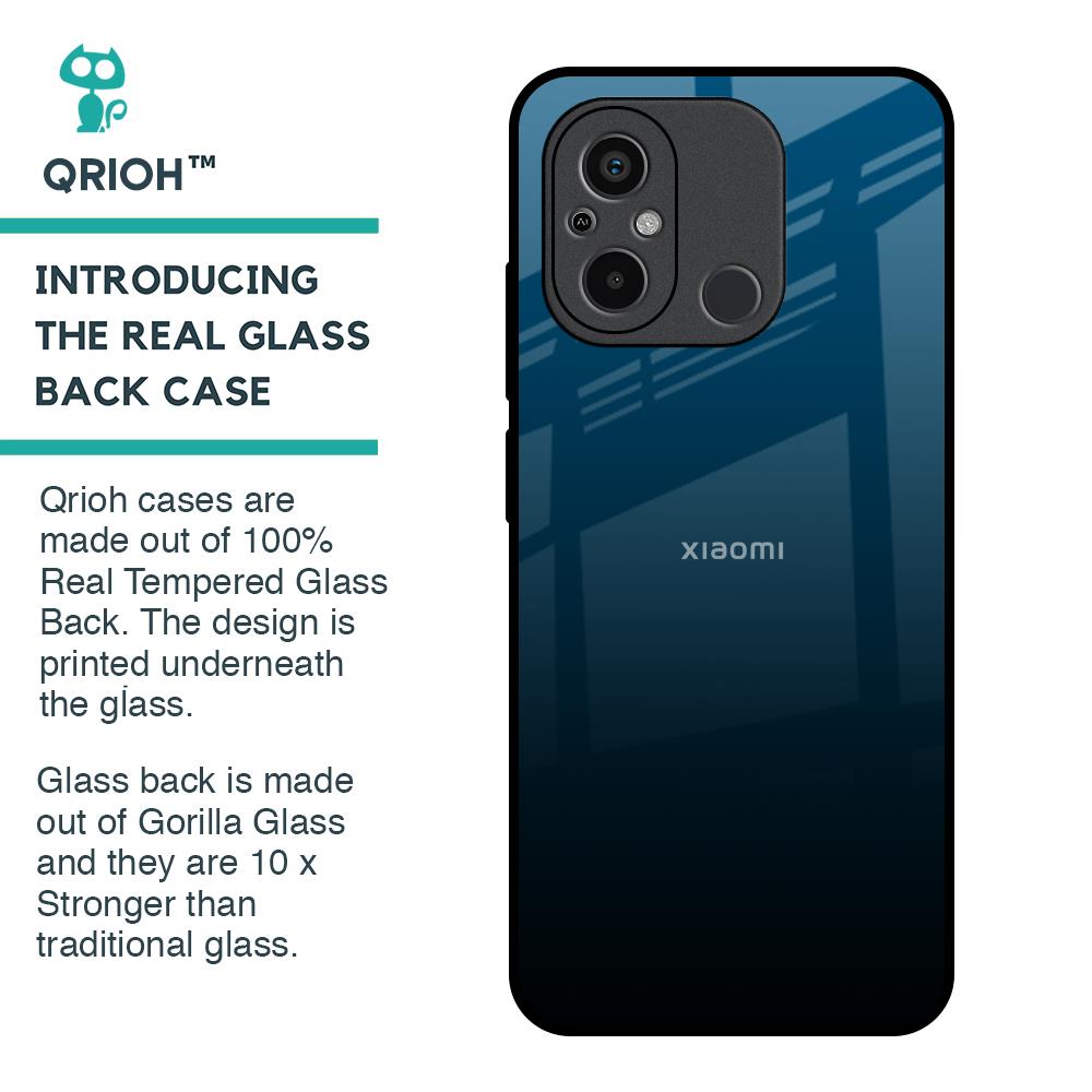 Sailor Blue Glass Case For Redmi 12C