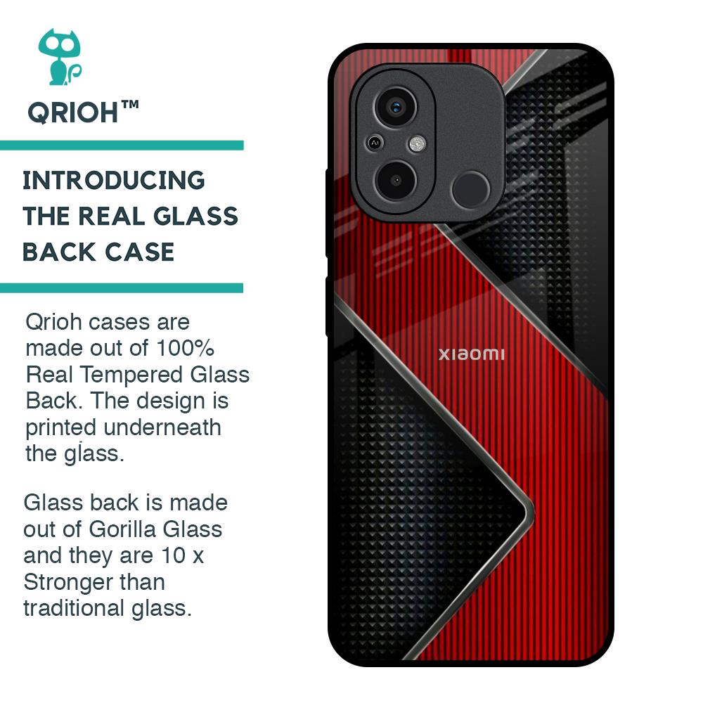 Art Of Strategic Glass Case For Redmi 12C