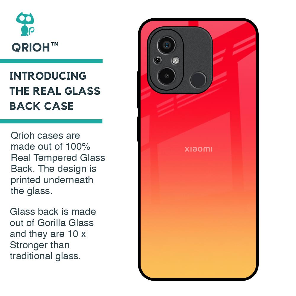 Sunbathed Glass case for Redmi 12C