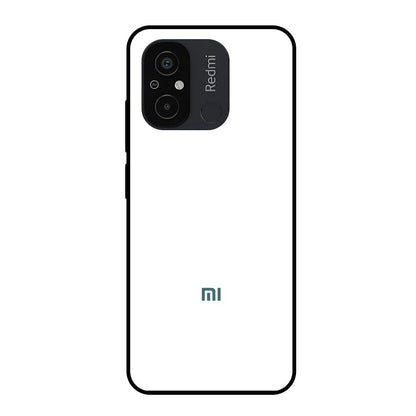 Arctic White Redmi 12C Glass Cases & Covers Online