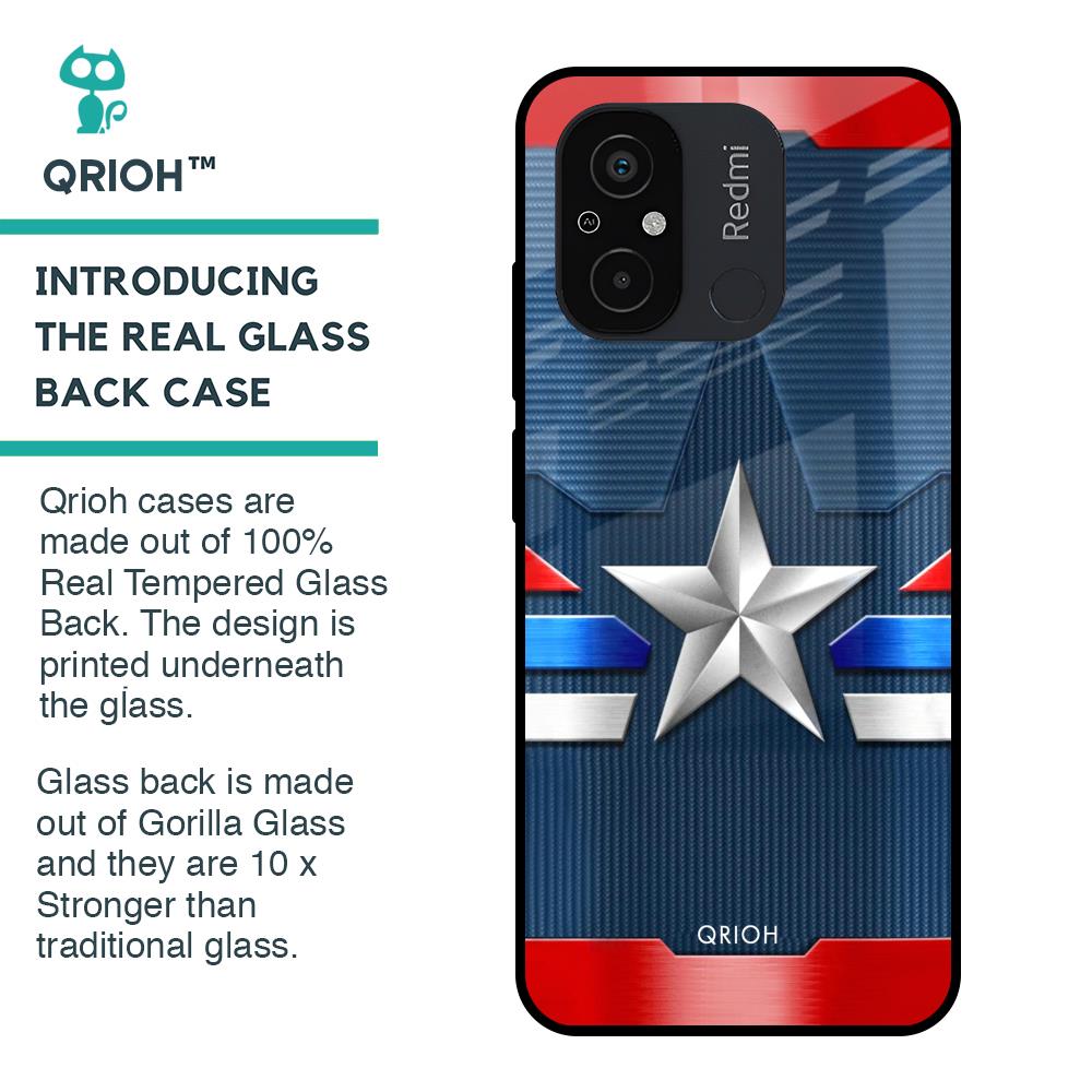 Brave Hero Glass Case for Redmi 12C