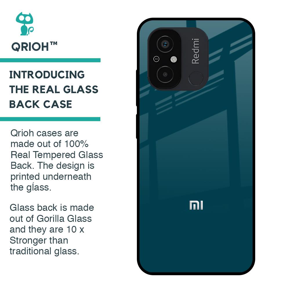 Emerald Glass Case for Redmi 12C