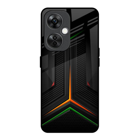 Modern Ultra Chevron OnePlus Nord CE 3 Lite 5G Glass Back Cover Online