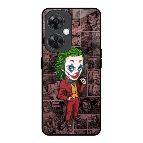 Joker Cartoon OnePlus Nord CE 3 Lite 5G Glass Back Cover Online