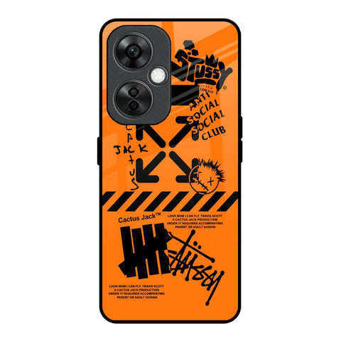 Anti Social Club OnePlus Nord CE 3 Lite 5G Glass Back Cover Online
