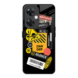 Danger Signs OnePlus Nord CE 3 Lite 5G Glass Back Cover Online
