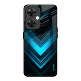 Vertical Blue Arrow OnePlus Nord CE 3 Lite 5G Glass Back Cover Online