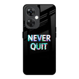 Never Quit OnePlus Nord CE 3 Lite 5G Glass Back Cover Online