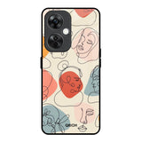 Abstract Faces OnePlus Nord CE 3 Lite 5G Glass Back Cover Online