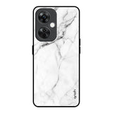 Modern White Marble OnePlus Nord CE 3 Lite 5G Glass Back Cover Online