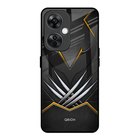 Black Warrior OnePlus Nord CE 3 Lite 5G Glass Back Cover Online