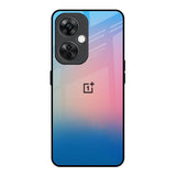Blue & Pink Ombre OnePlus Nord CE 3 Lite 5G Glass Back Cover Online