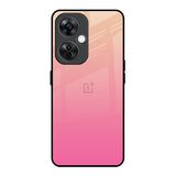 Pastel Pink Gradient OnePlus Nord CE 3 Lite 5G Glass Back Cover Online