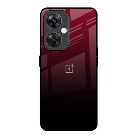 Wine Red OnePlus Nord CE 3 Lite 5G Glass Back Cover Online