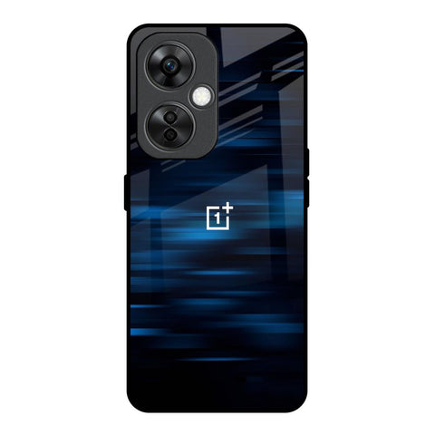 Blue Rough Abstract OnePlus Nord CE 3 Lite 5G Glass Back Cover Online