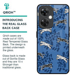 Blue Cheetah Glass Case for OnePlus Nord CE 3 Lite 5G