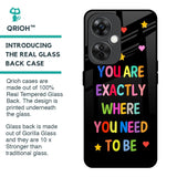 Magical Words Glass Case for OnePlus Nord CE 3 Lite 5G