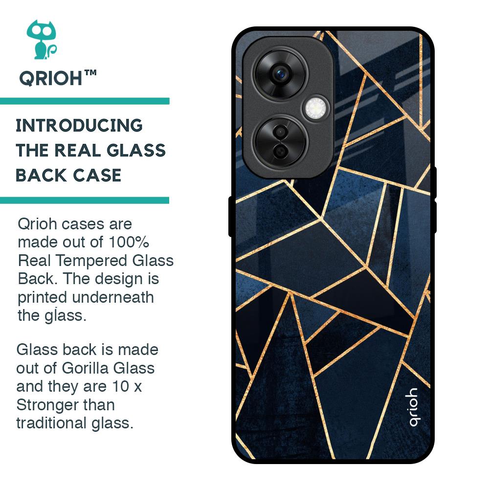 Abstract Tiles Glass Case for OnePlus Nord CE 3 Lite 5G